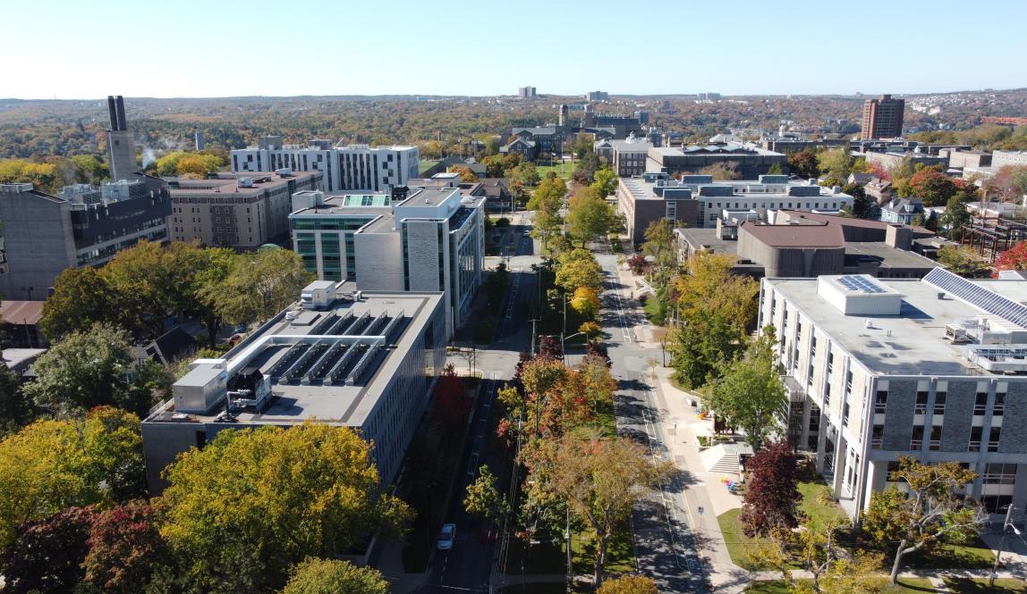 Dalhousie University - Campus in Halifax Aerial