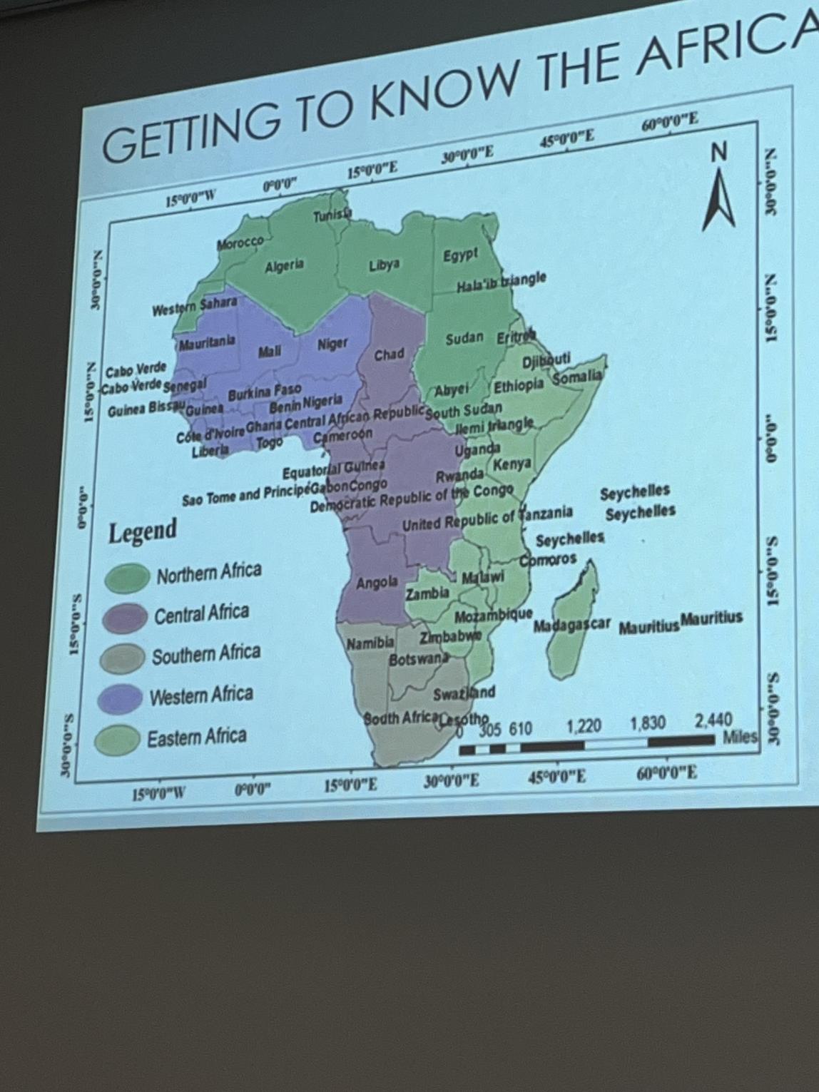 Africa map