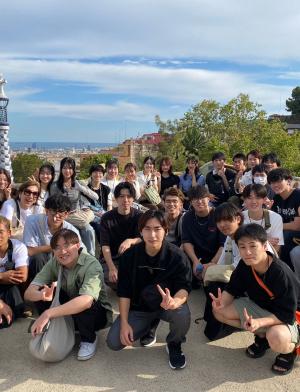 SAF Japan IES Abroad Barcelona Study Tour - Park Guell