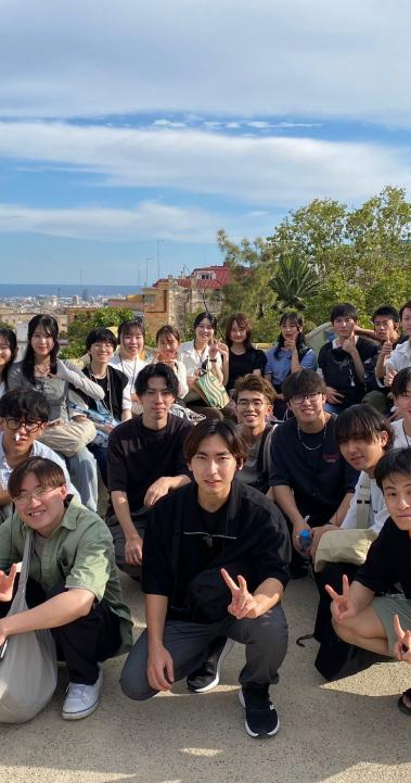 SAF Japan IES Abroad Barcelona Study Tour - Park Guell