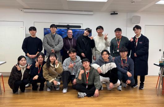 Jaehyun Jeon - King's College London AI Study Tour Group Photo