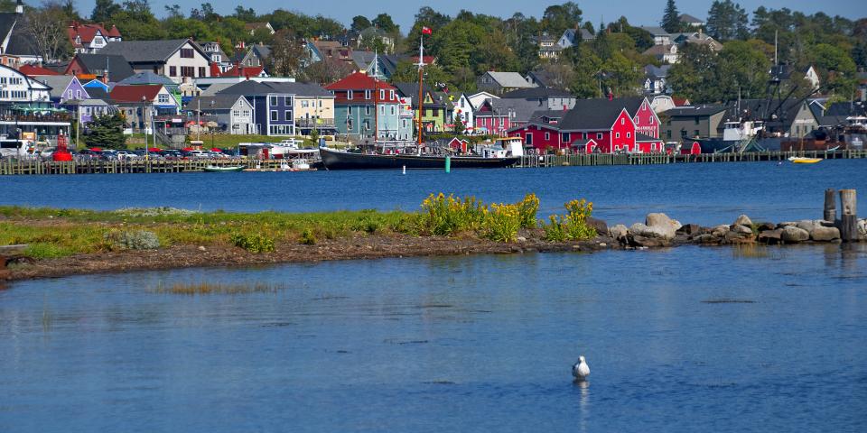 A charming seaside village in Nova Scotia on Canada's far eastern coast.